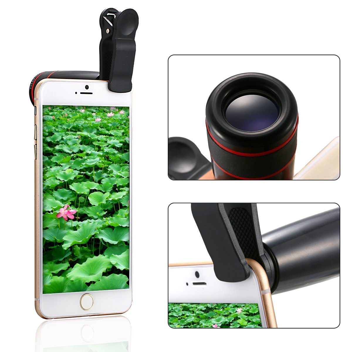 1 Phone Monopod Camera Lens Kit